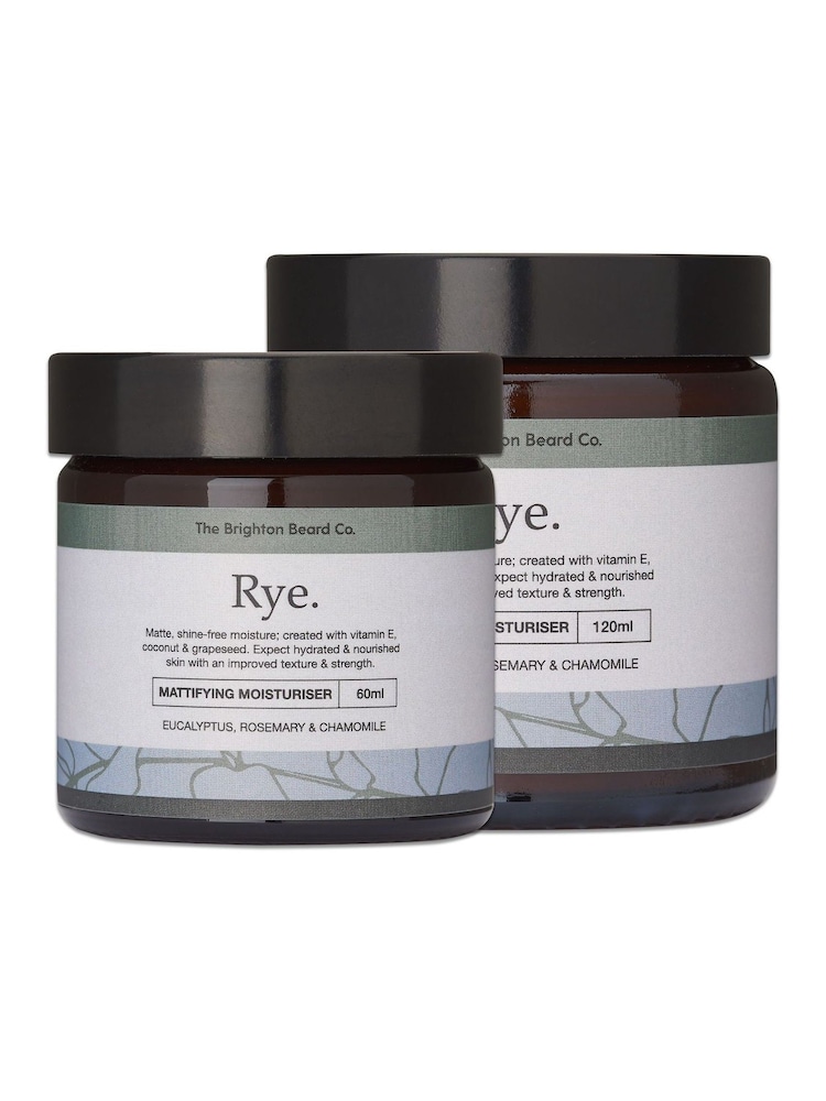The Brighton Beard Co. Rye Mattifying Moisturiser 120ml - Image 2 of 4