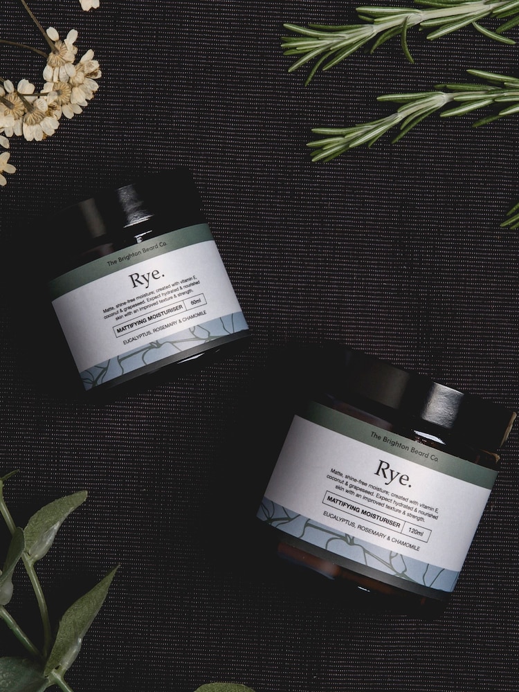 The Brighton Beard Co. Rye Mattifying Moisturiser 120ml - Image 4 of 4 The Brighton Beard Co. Rye Mattifying Moisturiser 120ml - Image 4 of 4