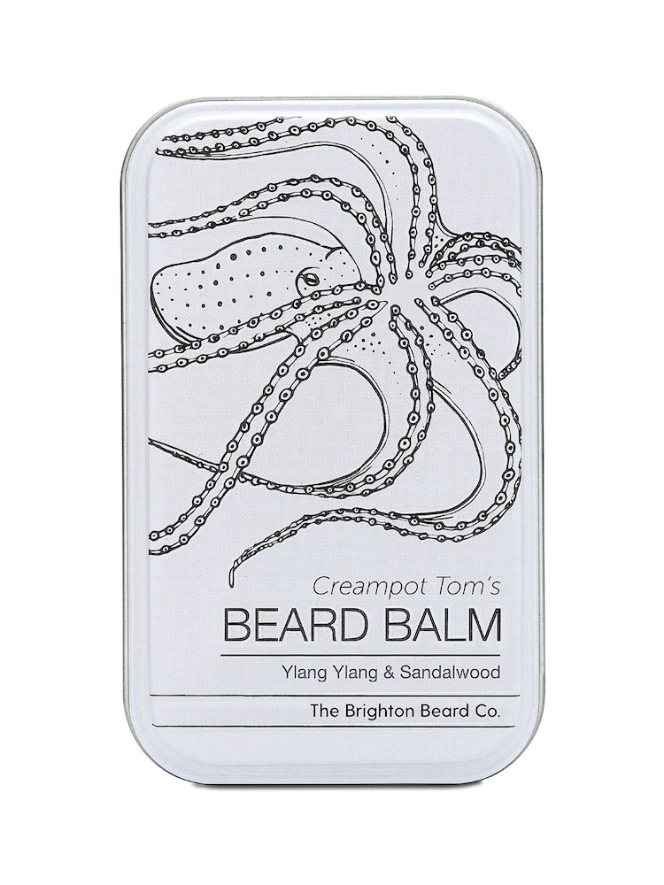 The Brighton Beard Co. Creampot Tom's Ylang Ylang & Sandalwood Beard Balm 80ml - Image 1 of 3