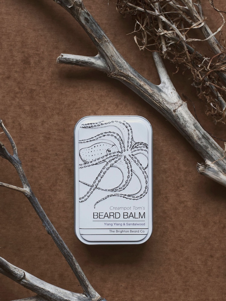 The Brighton Beard Co. Creampot Tom's Ylang Ylang & Sandalwood Beard Balm 80ml - Image 3 of 3