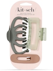 Kitsch Assorted Claw Clips 3pc Set - Image 1 of 5