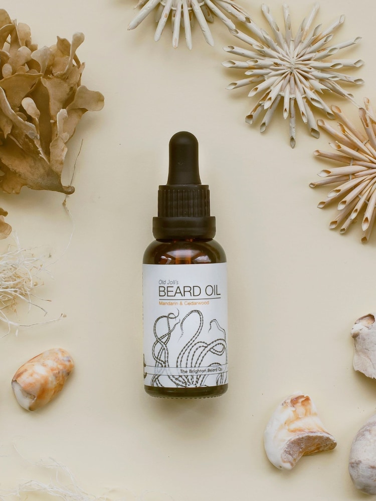 The Brighton Beard Co. Old Joll's Mandarin Cedarwood & Juniper Beard Oil 30ml - Image 1 of 2