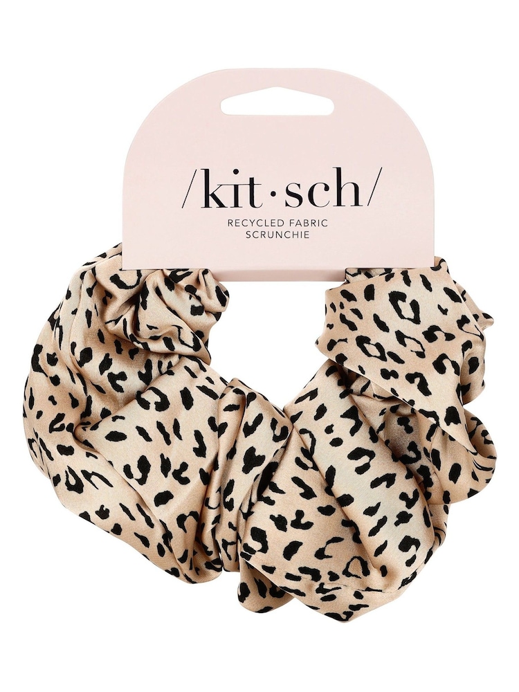 Kitsch Recycled Fabric Brunch Scrunchie - Image 1 of 3