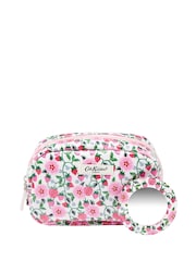 Cath Kidston Strawberry Make-Up Bag with Mirror - Image 1 of 4