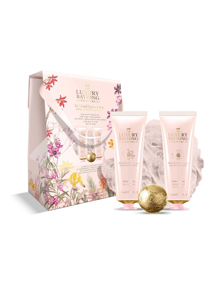 The Luxury Bathing Company Peony, Peach & Raspberry Afternoon Delight Fragrance Set - Image 1 of 1