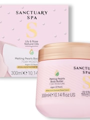 Sanctuary Spa Lily Rose Oils Melting Pearls Body Butter 300ml - Image 2 of 6