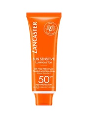 Lancaster Sun Sensitive Oil Free Milky Face Fluid Sun Cream SPF50 50ml - Image 1 of 5