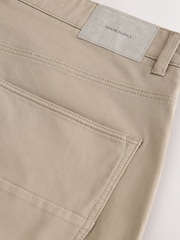 Stone Slim Fit 5 Pocket Soft Touch Trousers - Image 11 of 11