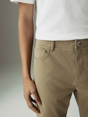 Stone Slim Fit 5 Pocket Soft Touch Trousers - Image 3 of 11