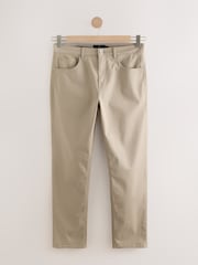 Stone Slim Fit 5 Pocket Soft Touch Trousers - Image 7 of 11