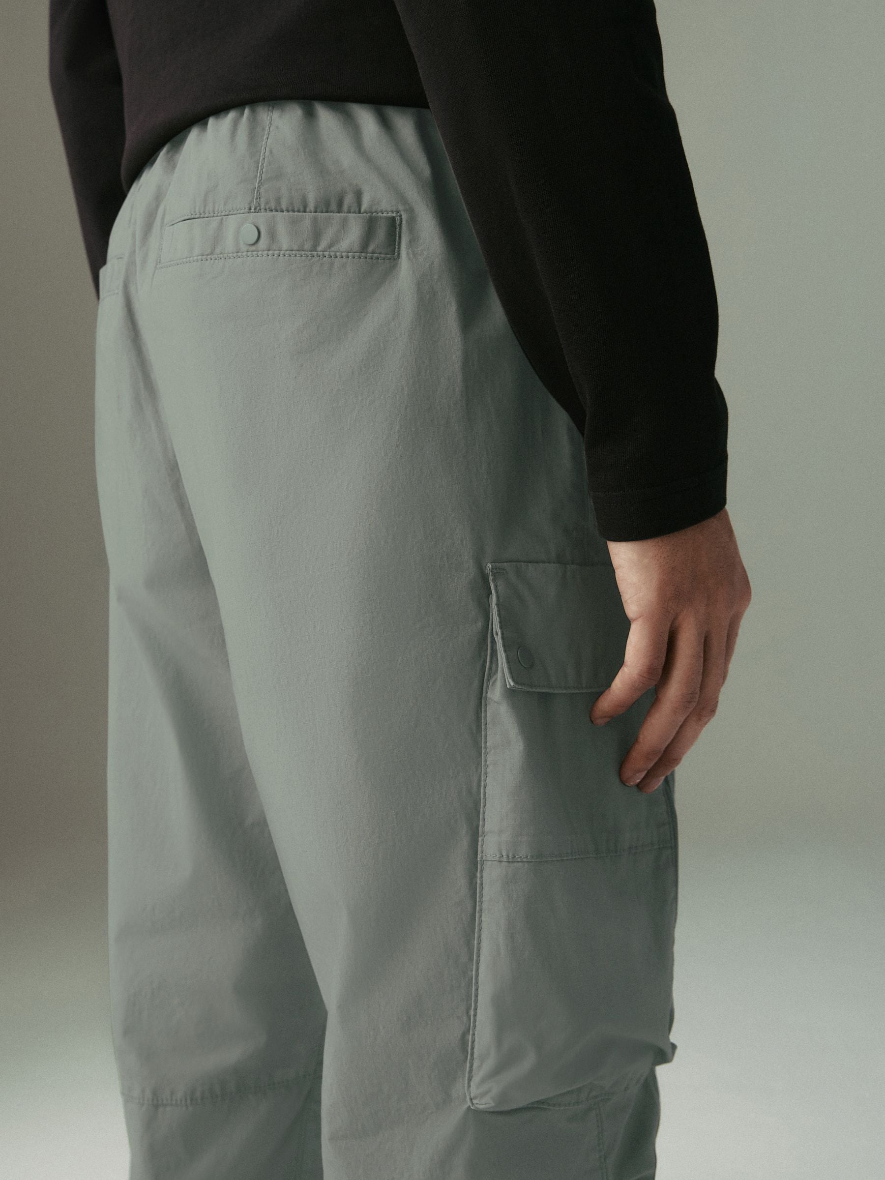 珍品 Arc'teryx 切り替え セージグリーン グレー ナイロンパンツ