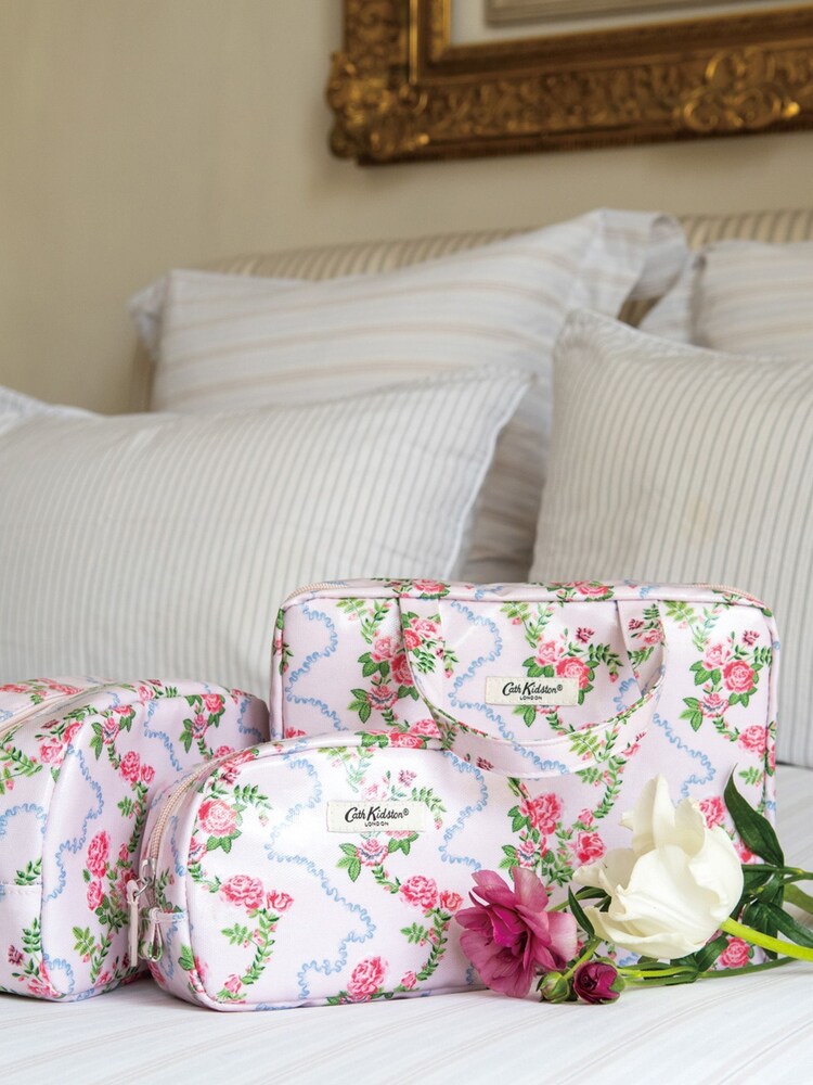 Cath Kidston Flutter Rose Cosmetic Bag - Image 4 of 4