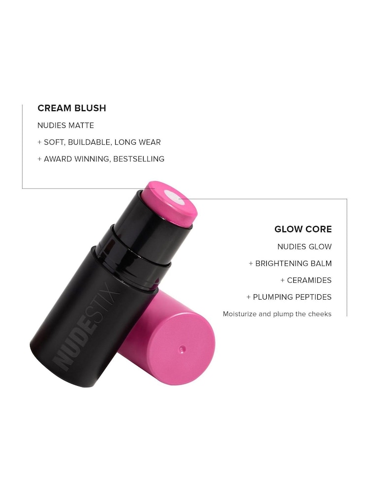 NUDESTIX Matte + Glow Core All Over Face Blush - Image 2 of 5