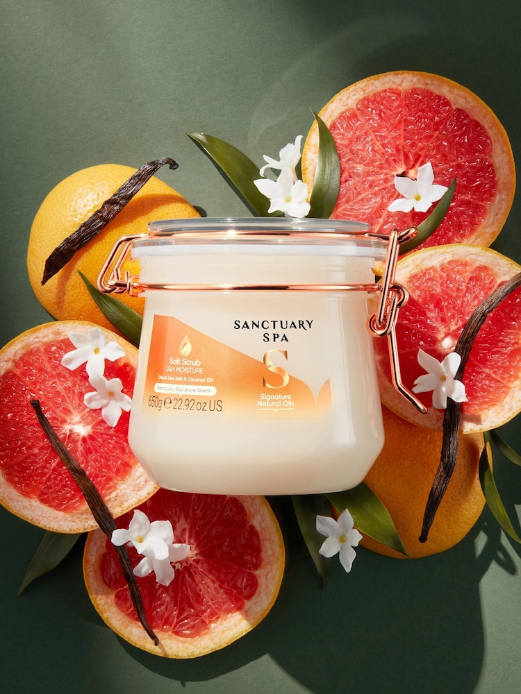 Sanctuary Spa Salt Scrub 650g - Image 2 of 5