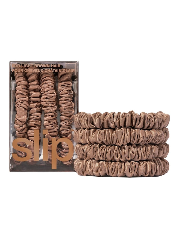 Slip Skinny 100% Pure Silk Scrunchies 4 Pack - Image 1 of 5