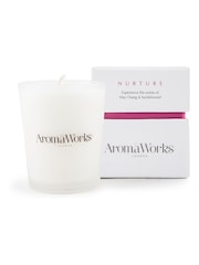 AromaWorks Signature Votive Nurture White Candle - Image 1 of 2