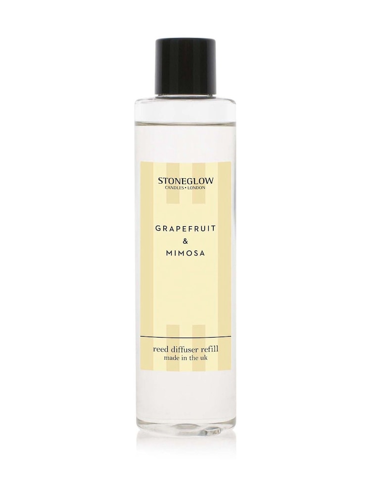 Stoneglow Grapefruit & Mimosa 210ml Refill Modern Classics Reed Diffuser - Image 1 of 1
