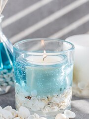 Stoneglow Ocean Natures Gift Scented Candle - Image 2 of 2