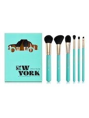 Spectrum Collections New York Travel Book 6 Piece Make Up Brush Set - Image 1 of 3