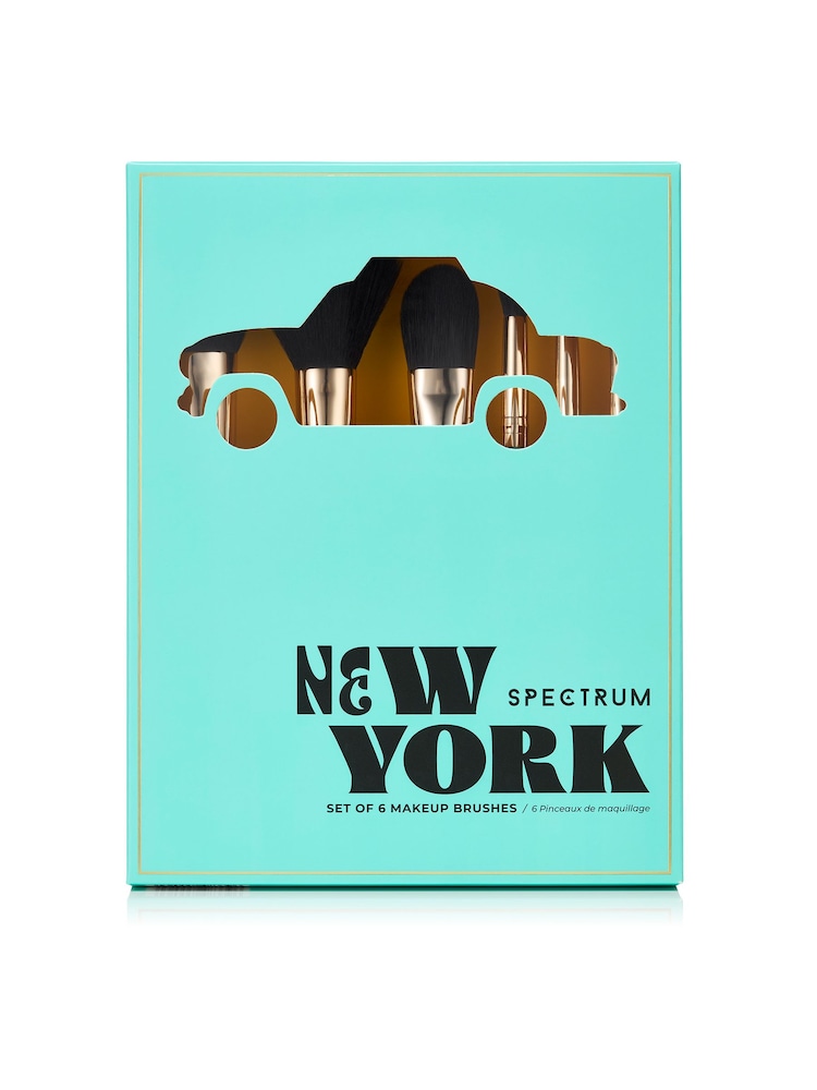 Spectrum Collections New York Travel Book 6 Piece Make Up Brush Set - Image 3 of 3