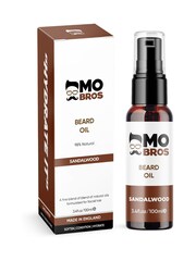 Mo Bros Premium Sandalwood Beard Oil 100ml - Image 1 of 5