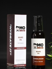 Mo Bros Premium Sandalwood Beard Oil 100ml - Image 2 of 5