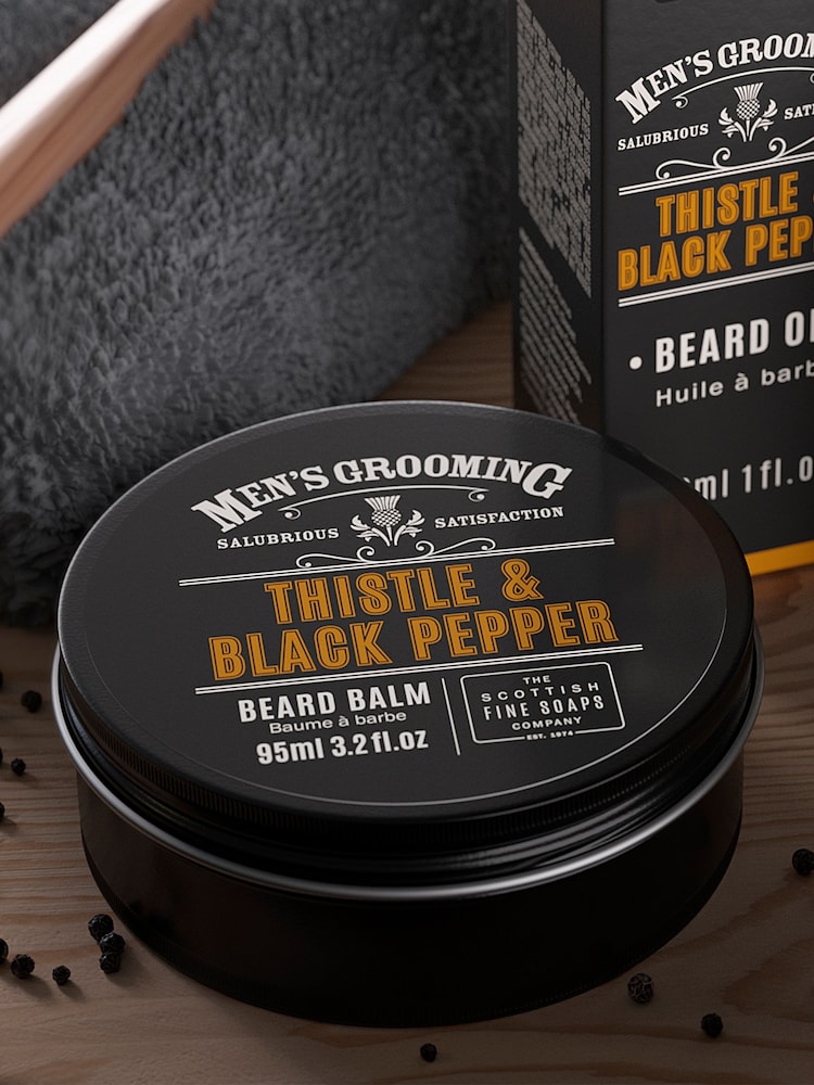 Scottish Fine Soaps Beard Balm 95ml - Image 2 of 2 Scottish Fine Soaps Beard Balm 95ml - Image 2 of 2