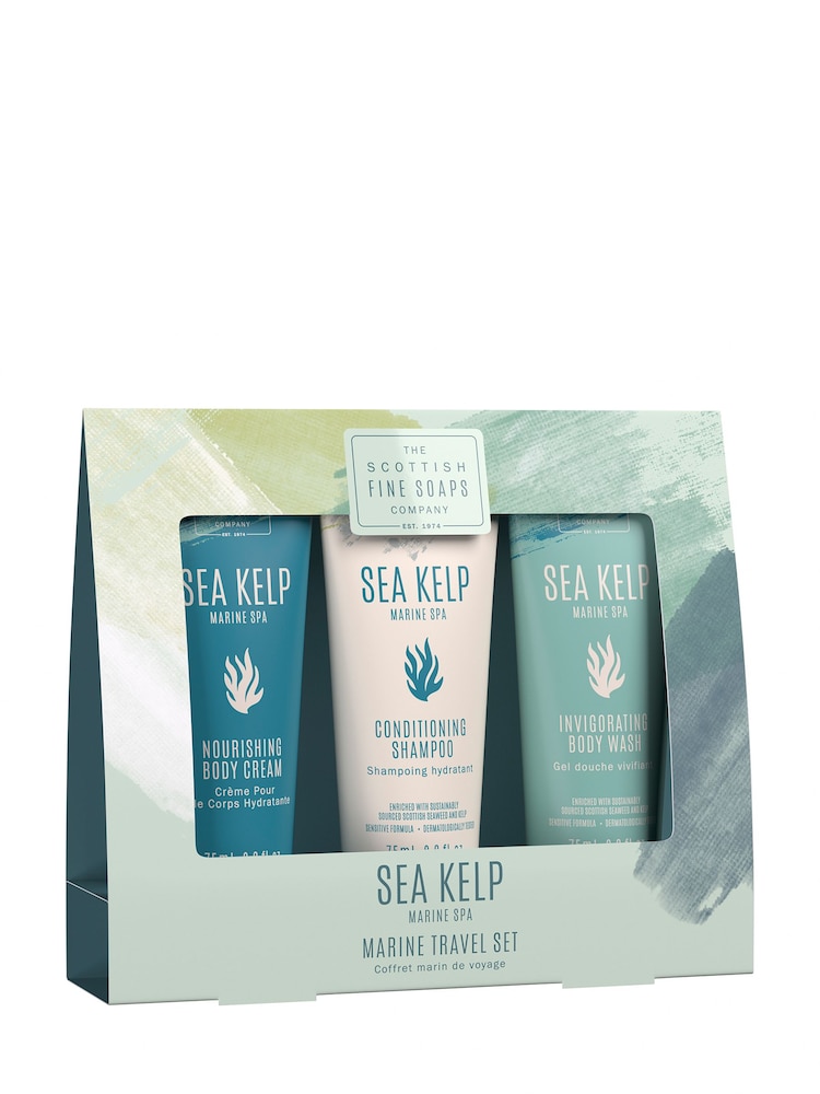 Scottish Fine Soaps Sea Kelp Marine Spa Travel Set - Image 1 of 1