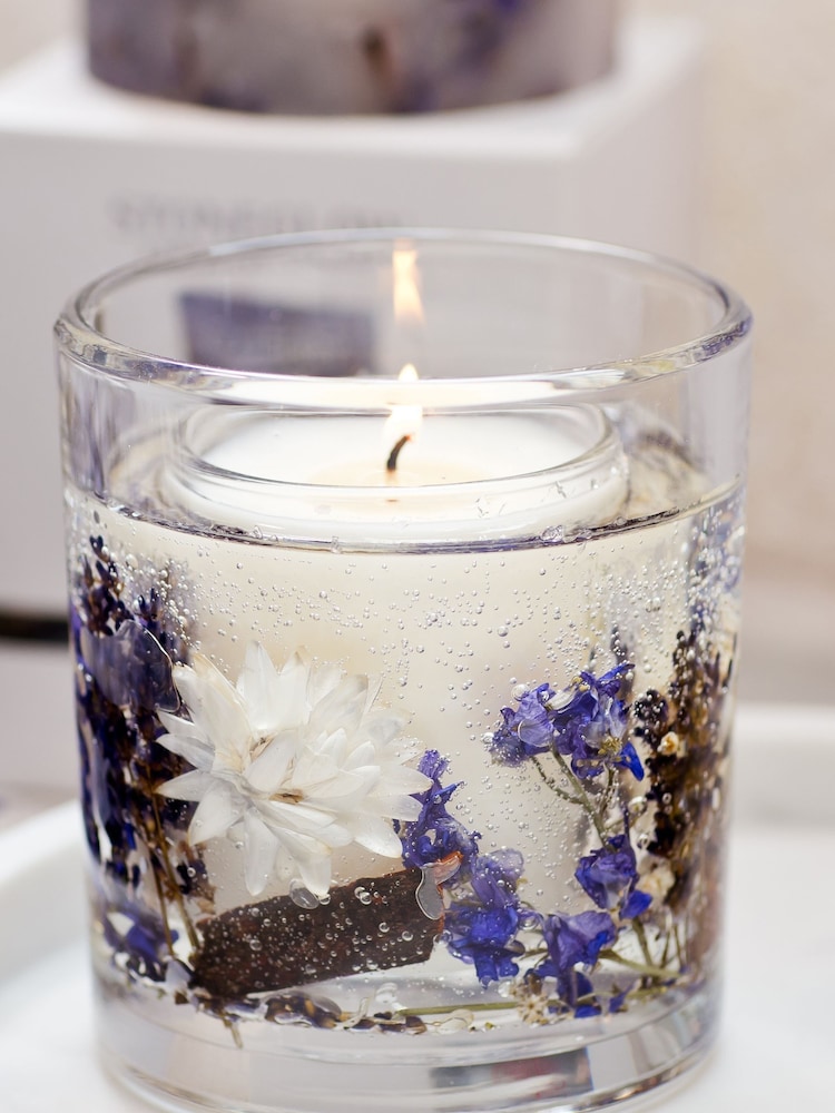 Stoneglow Lilac & Lavender Natures Gift Scented Candle - Image 2 of 2