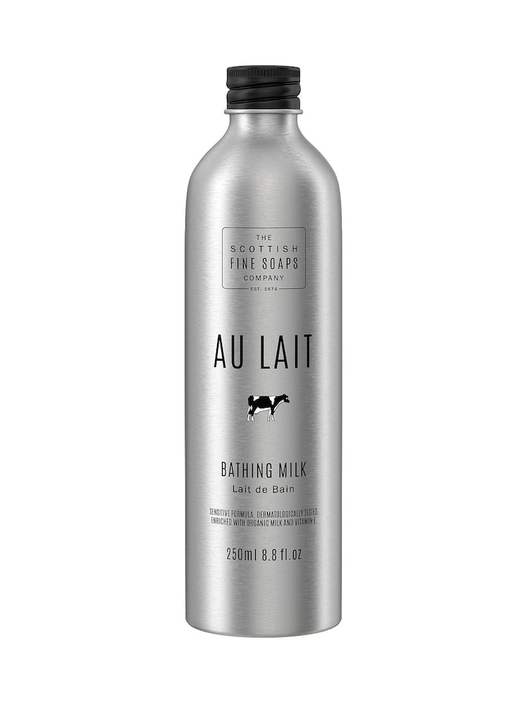 Scottish Fine Soaps Au Lait Bathing Milk 250ml - Image 1 of 1 Scottish Fine Soaps Au Lait Bathing Milk 250ml - Image 1 of 1