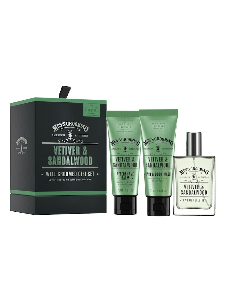 Scottish Fine Soaps Well Groomed Gift Set (Worth £38) - Image 1 of 2