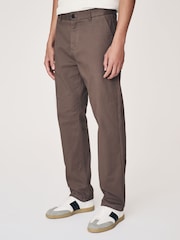 Truffelbruin - Slim Fit - Stretchy chino - Image 1 of 10