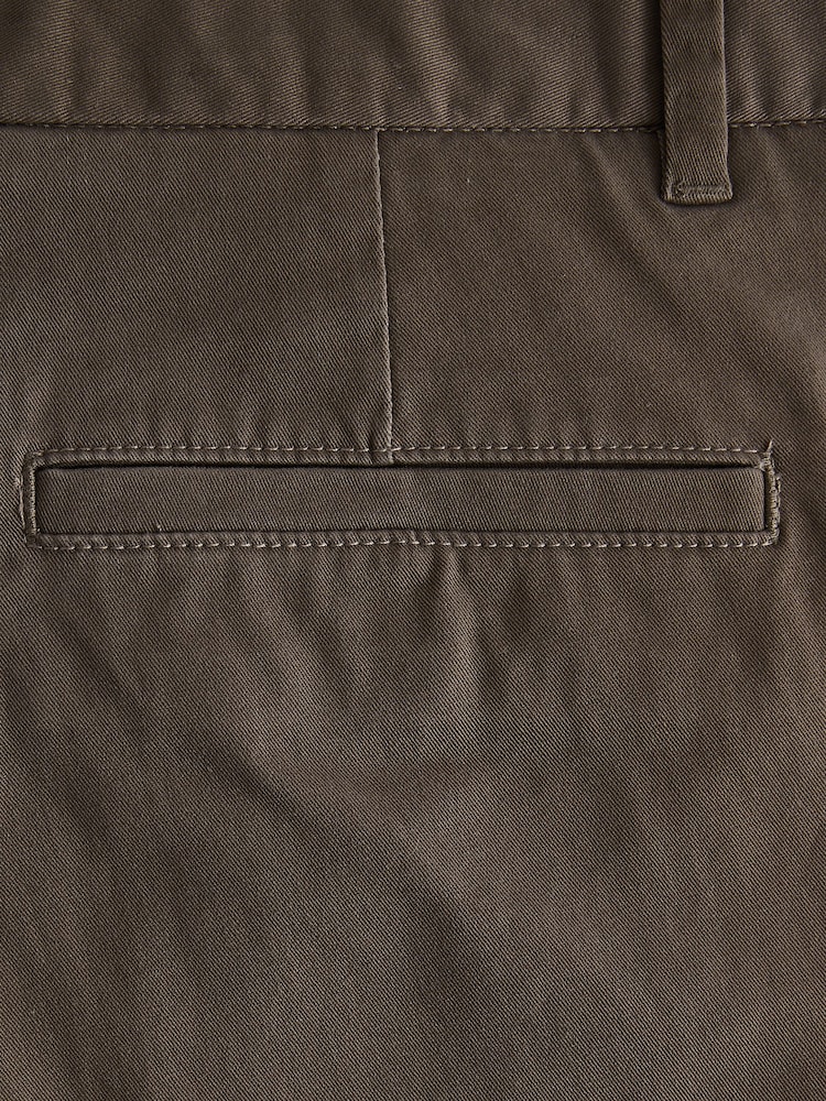 Truffelbruin - Slim Fit - Stretchy chino - Image 10 of 10