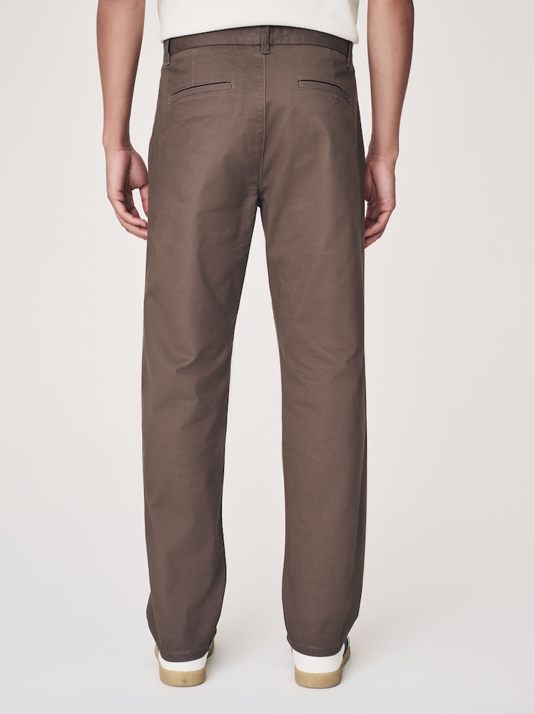 Truffelbruin - Slim Fit - Stretchy chino - Image 2 of 10