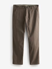 Truffelbruin - Slim Fit - Stretchy chino - Image 7 of 10