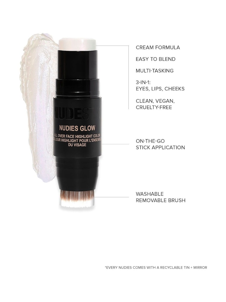 NUDESTIX Nudies Glow All Over Face Highlight Balm - Image 5 of 5