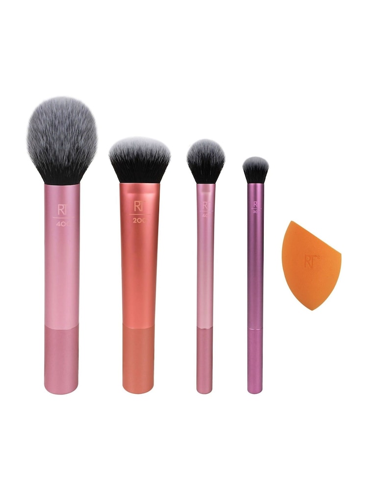Real Techniques Everyday Essentials Makeup Brushes (Worth £39) - Image 1 of 2