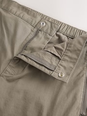 Light Brown Regular Tapered Fit Tech Stretch Utility Cargo Trousers - Image 7 of 10