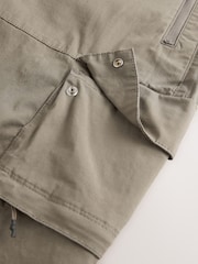 Light Brown Regular Tapered Fit Tech Stretch Utility Cargo Trousers - Image 8 of 10
