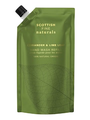 Scottish Fine Soaps Coriander & Lime Leaf Hand Wash Refill Pouch 600ml - Image 1 of 2