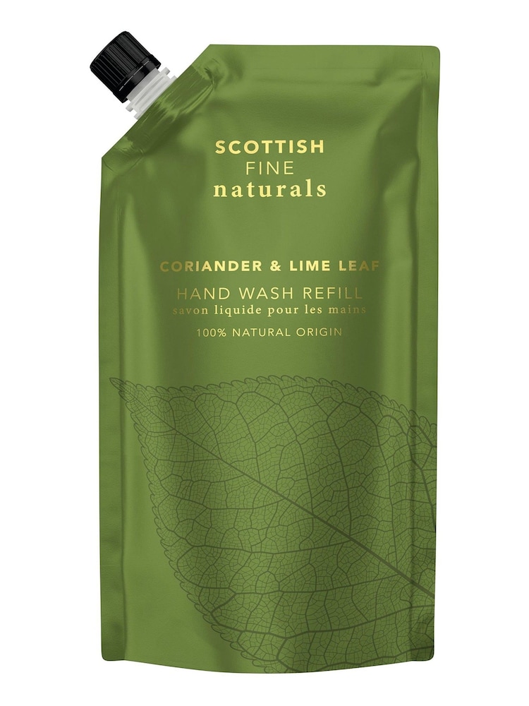 Scottish Fine Soaps Coriander & Lime Leaf Hand Wash Refill Pouch 600ml - Image 1 of 2