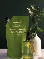 Scottish Fine Soaps Coriander & Lime Leaf Hand Wash Refill Pouch 600ml - Image 2 of 2