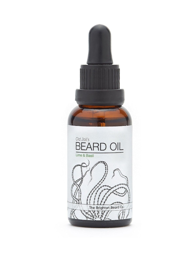 The Brighton Beard Co. Lime & Basil Nourishing Handmade Beard Oil 30ml - Image 1 of 3