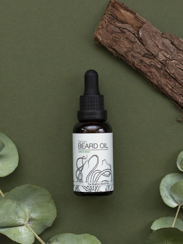 The Brighton Beard Co. Lime & Basil Nourishing Handmade Beard Oil 30ml - Image 3 of 3