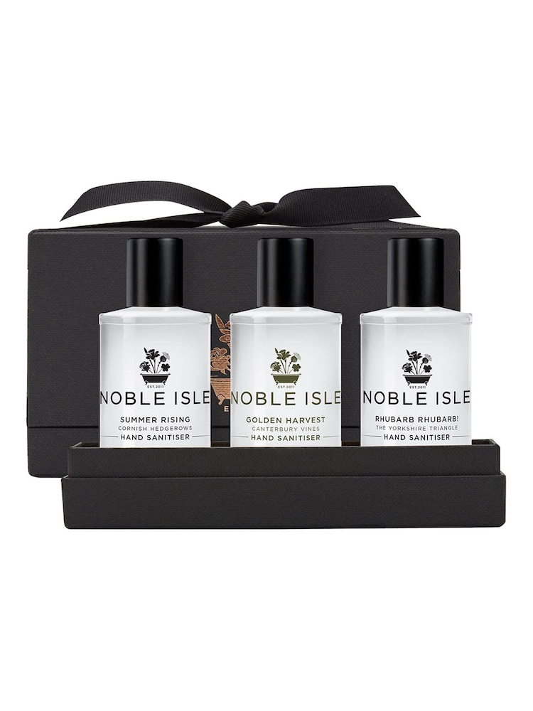 Noble Isle Hand Sanitiser Trio Gift Set 3 x 75ml - Image 1 of 1