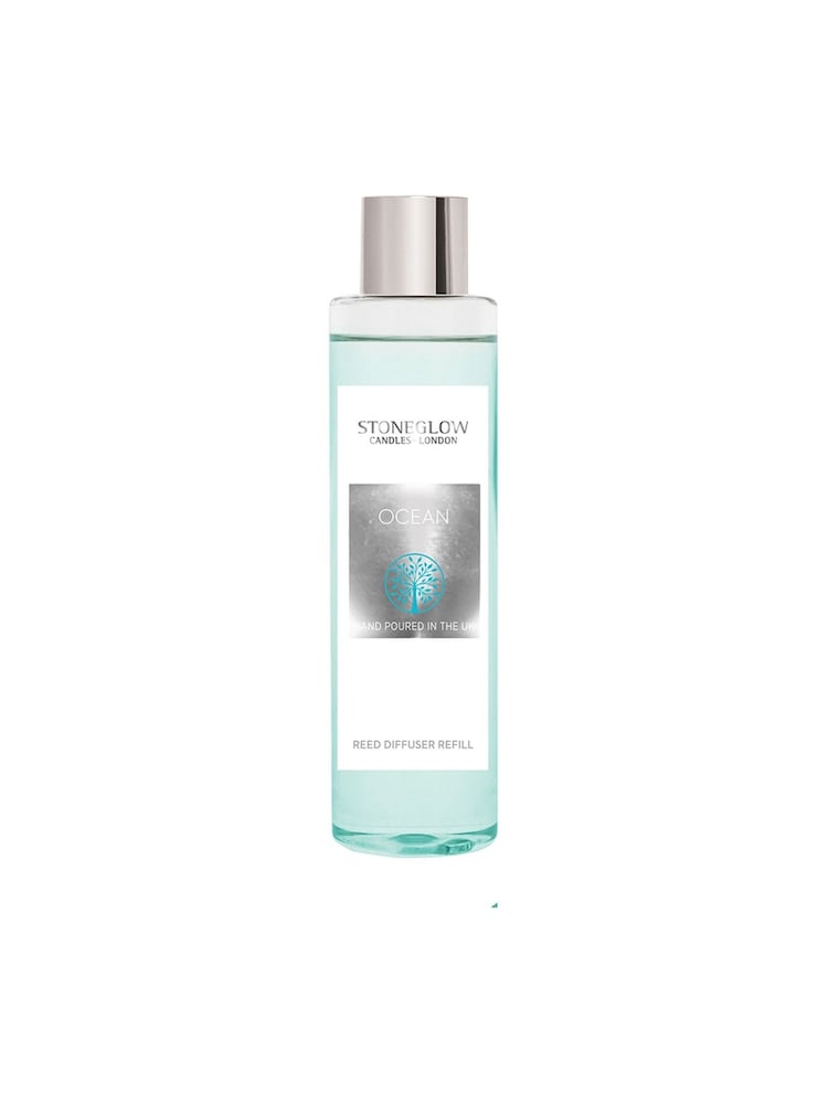 Stoneglow Blue 210ml Refill Natures Gift Ocean Reed Diffuser - Image 1 of 1