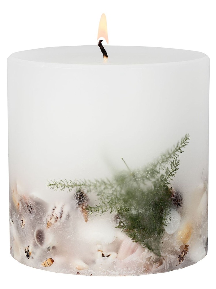 Stoneglow Ocean Natures Gift Pillar Scented Candle - Image 3 of 3