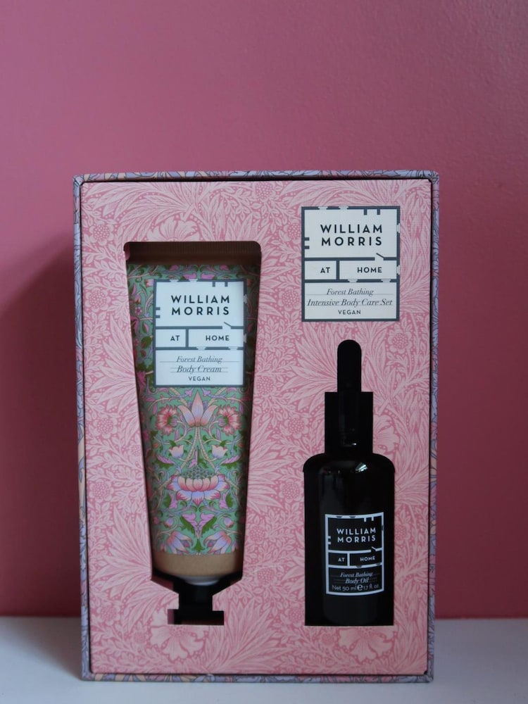 William Morris At Home Forest Bathing Intensive Body Care Set (Body Cream 100ml & Body Oil 45ml) - Image 6 of 6
