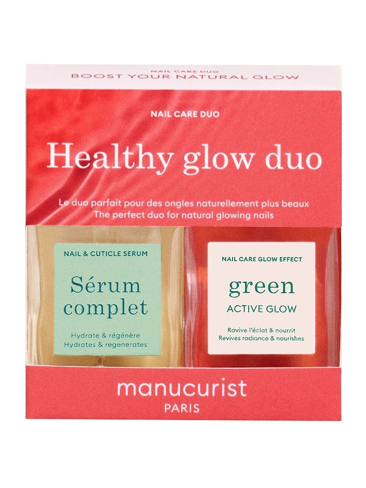 Manucurist Healthy Glow Duo Nail Set (Worth £31) - Image 1 of 5