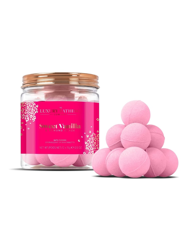 The Luxury Bathing Company Sweet Vanilla & Almond Restore Bath Fizzers - Image 1 of 1